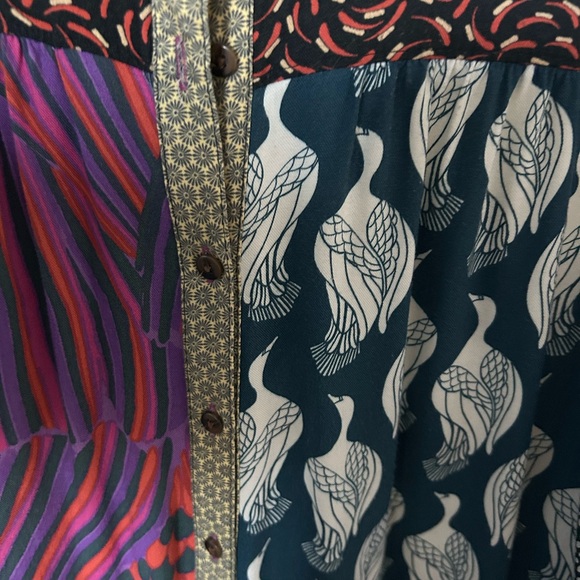 Mauve by Anthropologie Contrast Buttondown - Picture 4 of 7